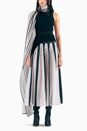 3D Knit Print Scarf