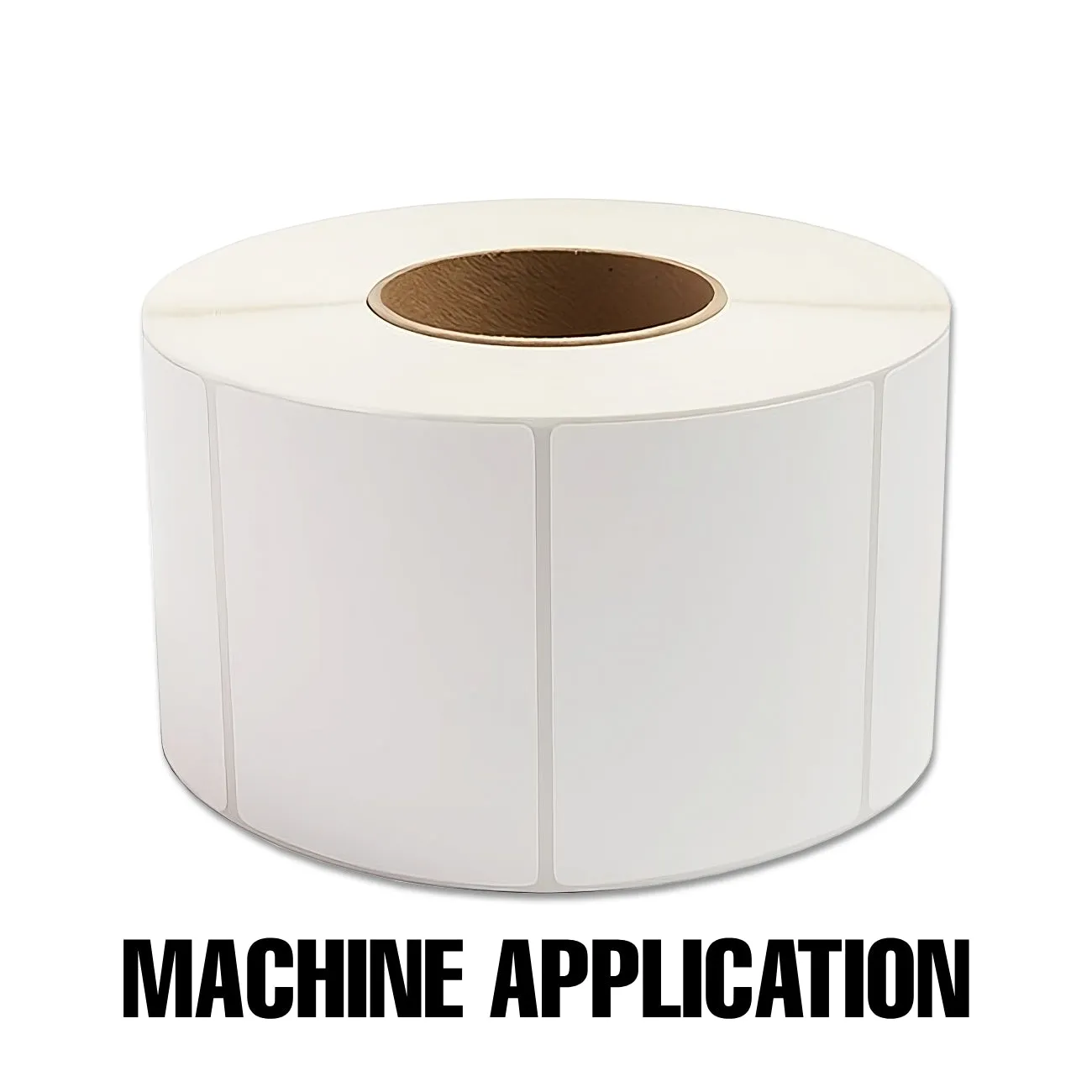 4" x 3" Ultra Removable Adhesive Printer Labels for Machine Applications - 2000 Labels Per Roll, 4 Pack Roll