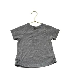 Afton Gray Henley Tee - Size 12 Mo
