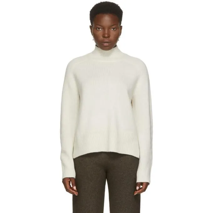 arch4 White Cashmere Edith Grove Turtleneck