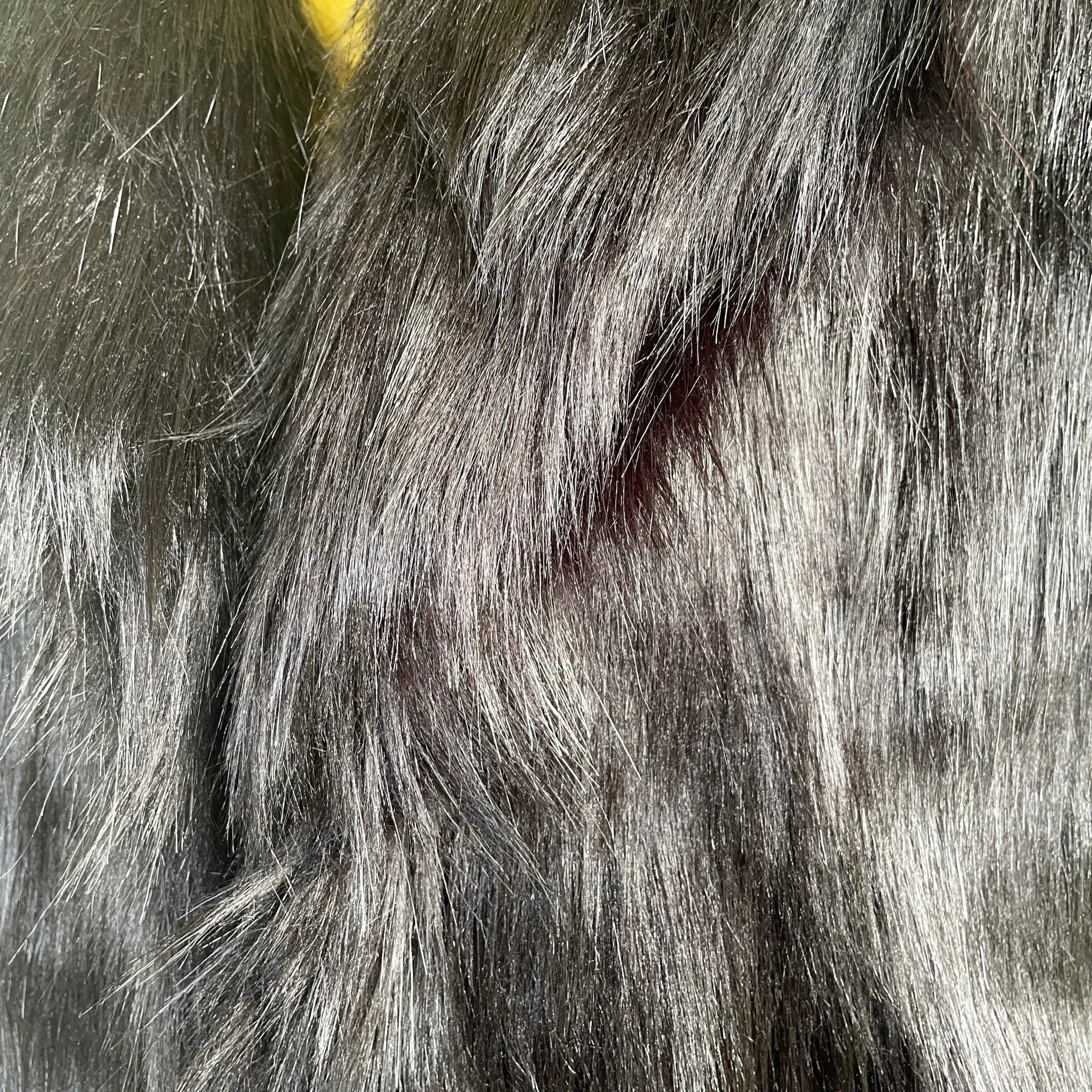 Black Fur Coat Lined - New