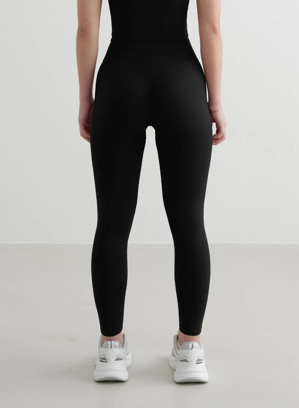 Black Shape Seamless Petite Tights
