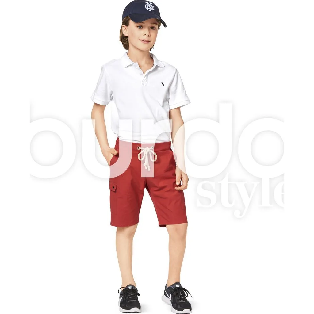 Burda Style Pattern B9354 Girl / Girl Plus Pant and Short