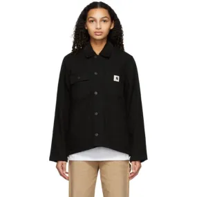 Carhartt Work In Progress Black Michigan Coat