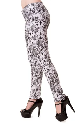 Cross Cameo White and Black Pants