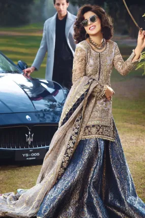 Designer Wedding Party Gharara Shirt #Y2001