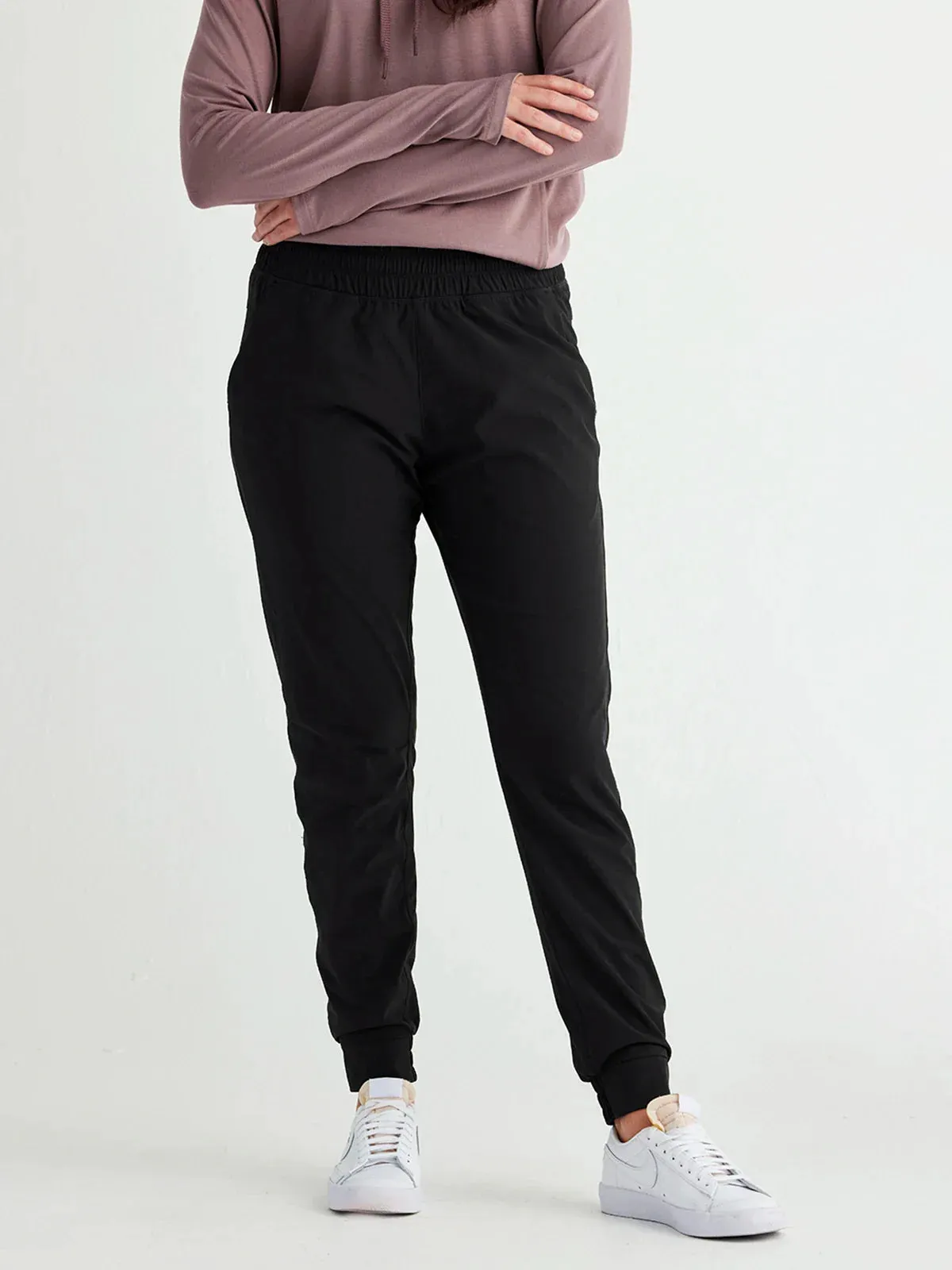 Free Fly Women's Bamboo-Lined Pull-On Breeze Jogger