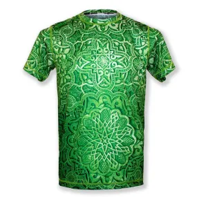INKnBURN Men's Celtic Mandala Tech Shirt (M, XL)