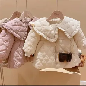 Kids Winter Quilted Parka Jacket