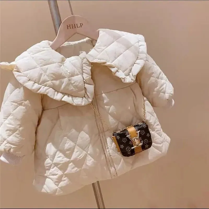 Kids Winter Quilted Parka Jacket
