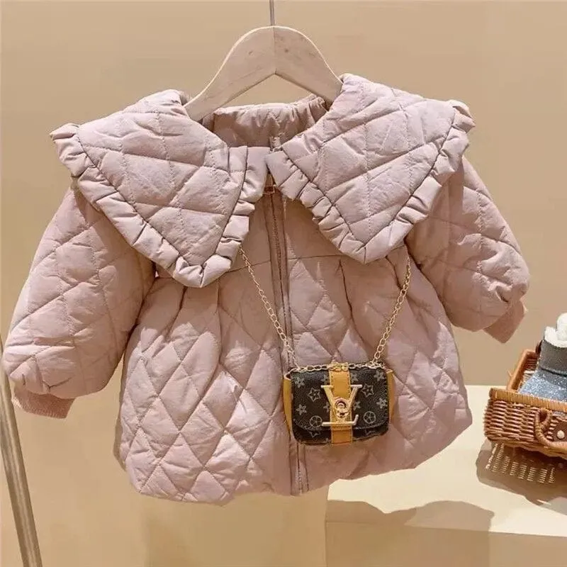 Kids Winter Quilted Parka Jacket