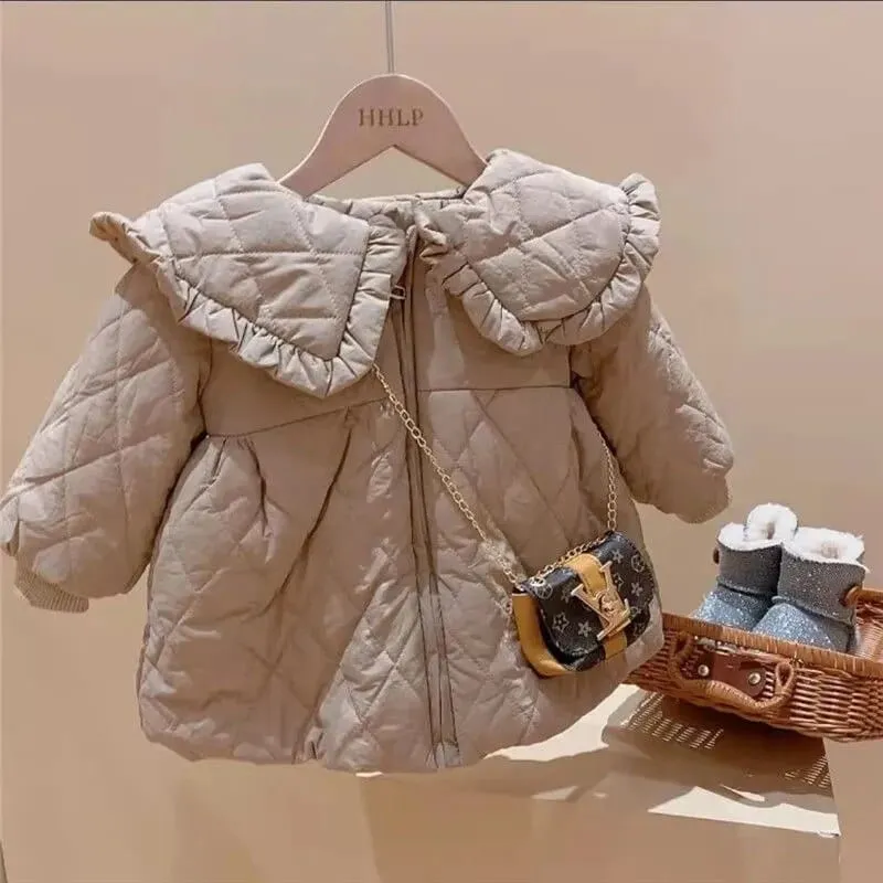 Kids Winter Quilted Parka Jacket