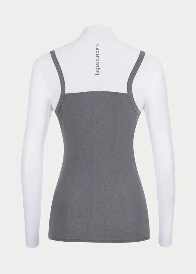 LAGUSO COMPETITION SHIRT SAVANNA GREY MELANGE