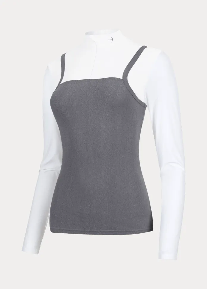 LAGUSO COMPETITION SHIRT SAVANNA GREY MELANGE