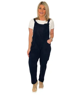 Liana Corduroy Ribbed Oversized Dungarees