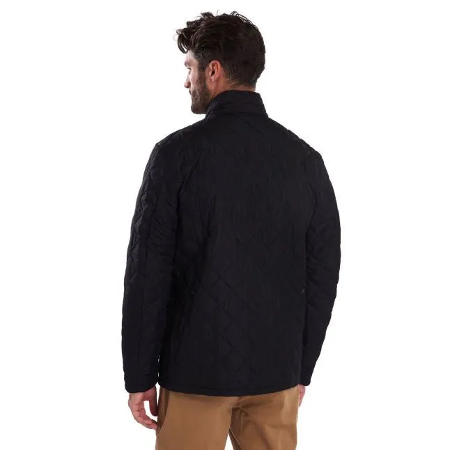 Mens Barbour Navy Chelsea Sportsquilt Jacket