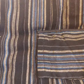 NAVY/BLACK STRIPE CARGO POCKET