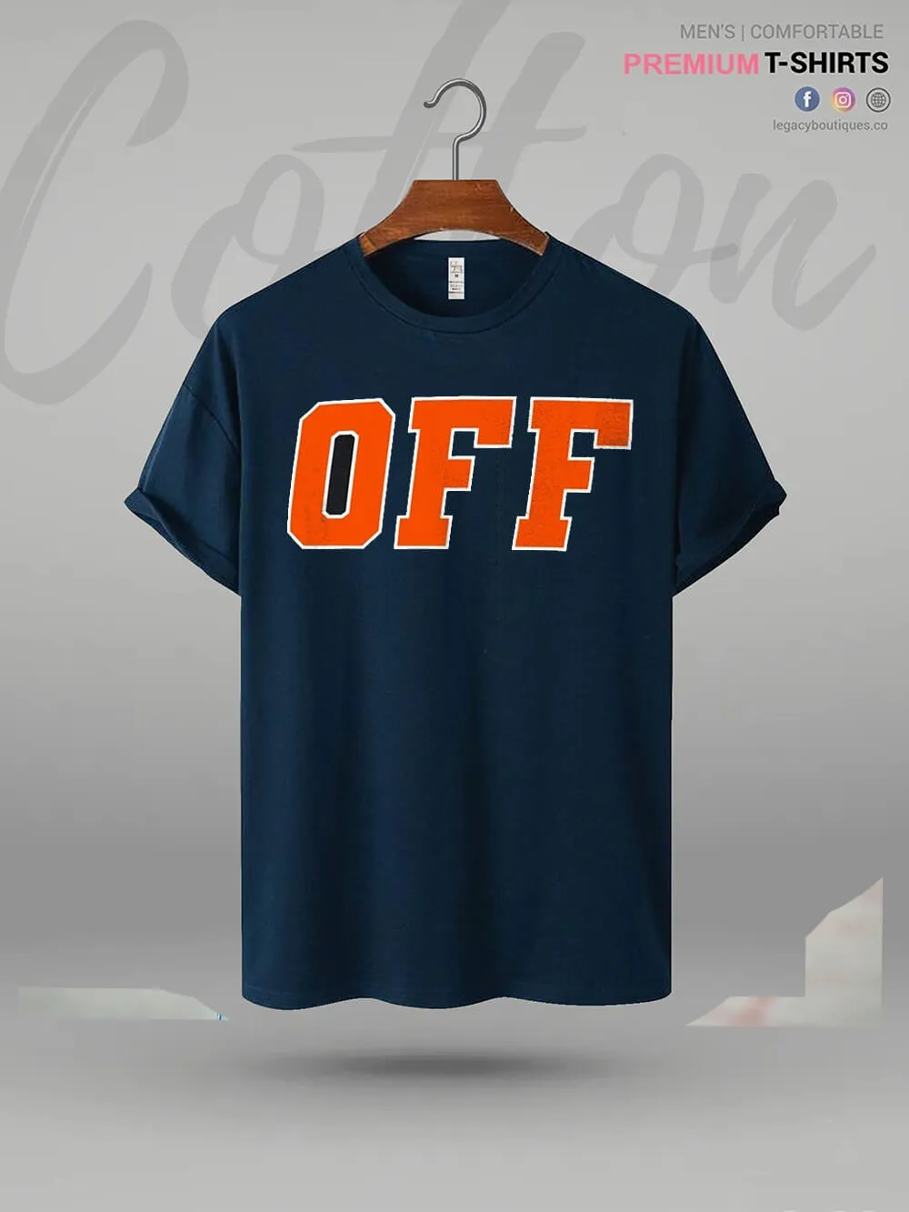 OFF Print Men's High Quality T-Shirt In Resonable Price