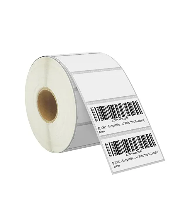 Original Barcode Roll Label 25X38 - 6Set