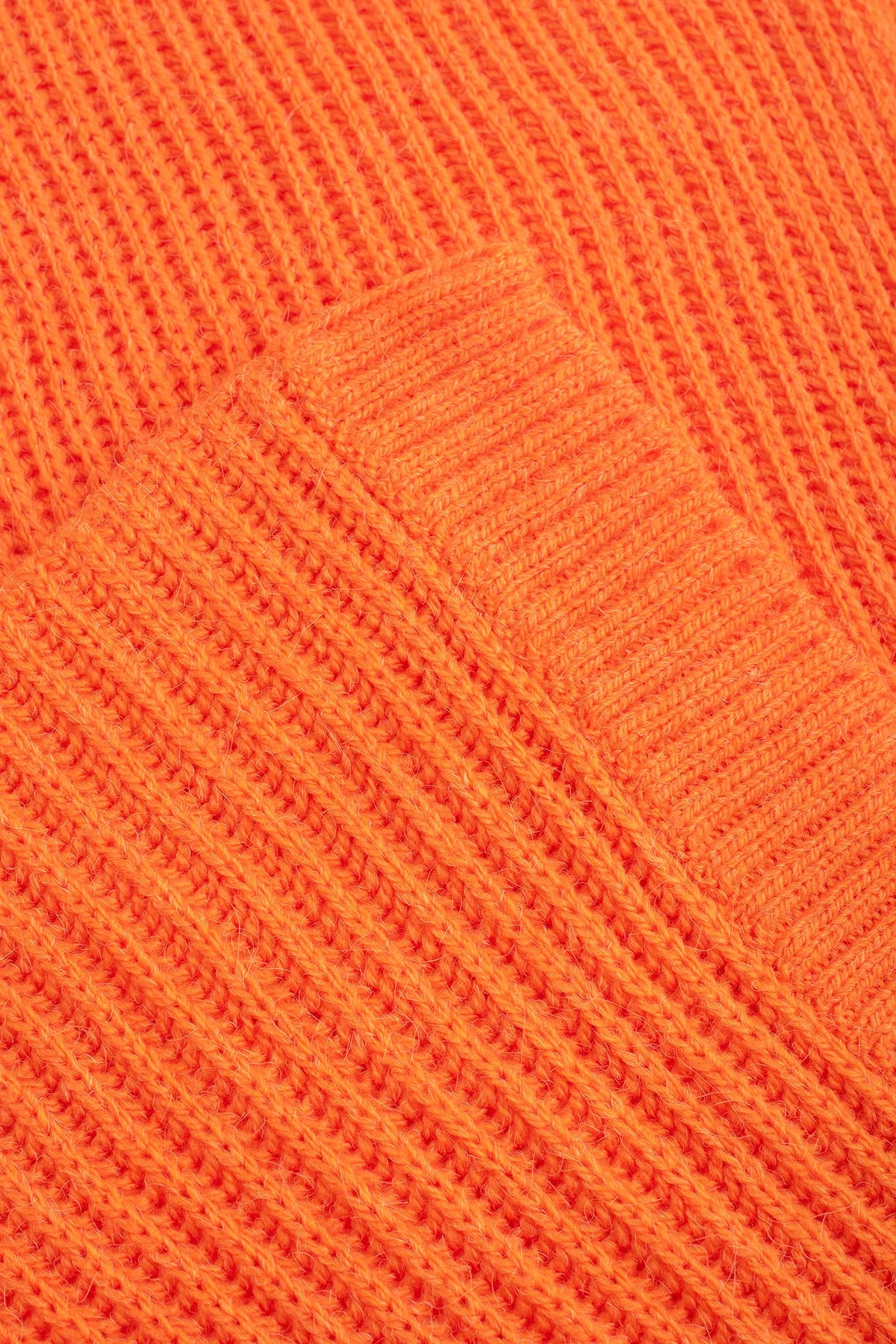 Pomelo Hooded Knit Scarf