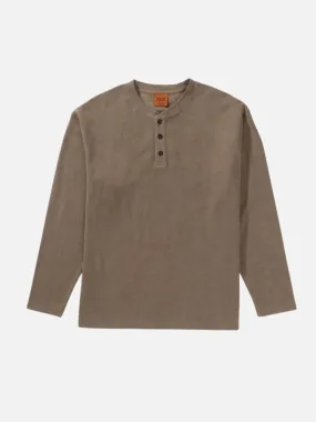 Rhythm Vintage Terry Long Sleeve Henley