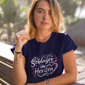 Schlager im Herzen Damen T-Shirt