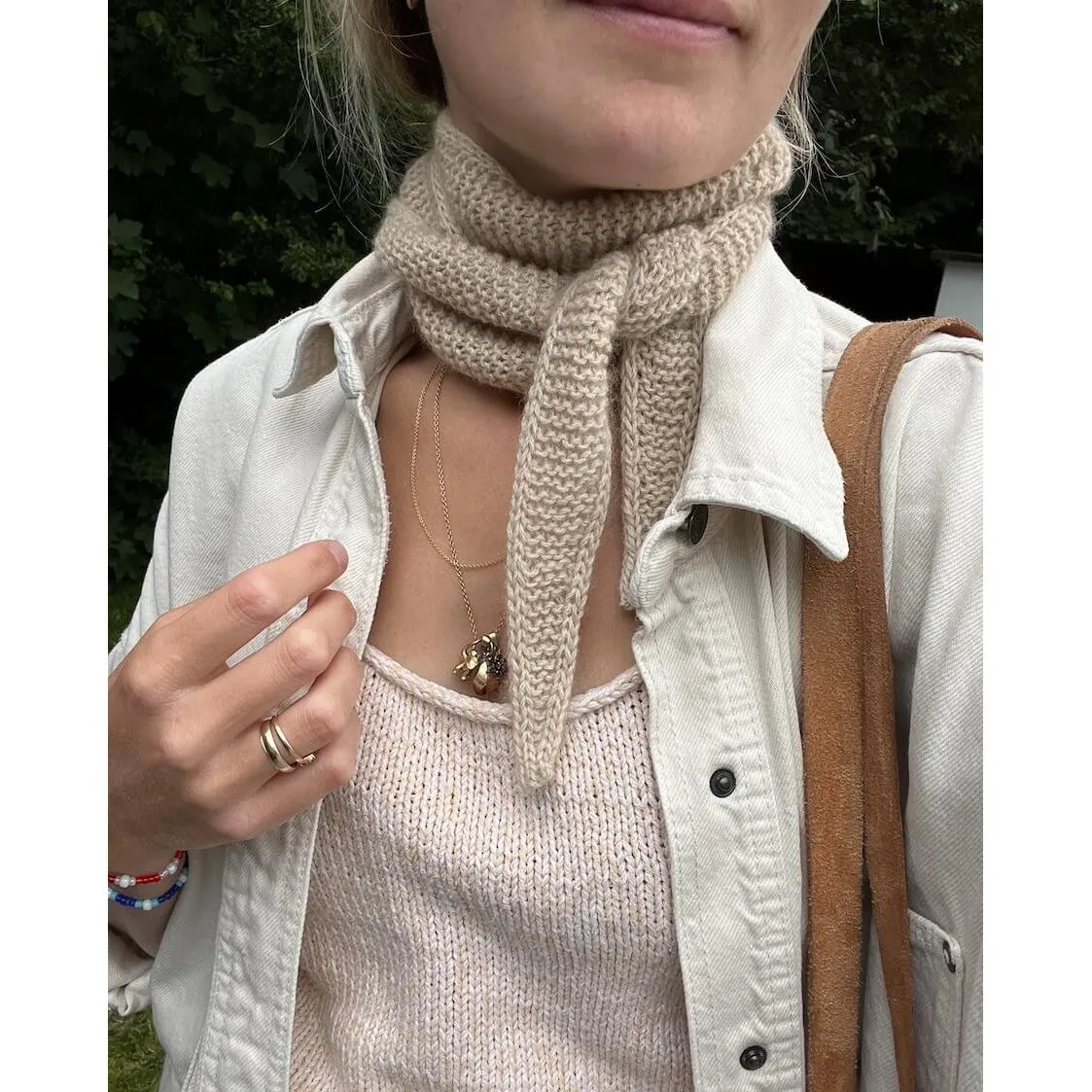 Sophie Scarf Knitting Pattern by PetiteKnit