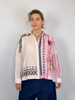 Stella Forest Frida Blouse Pink