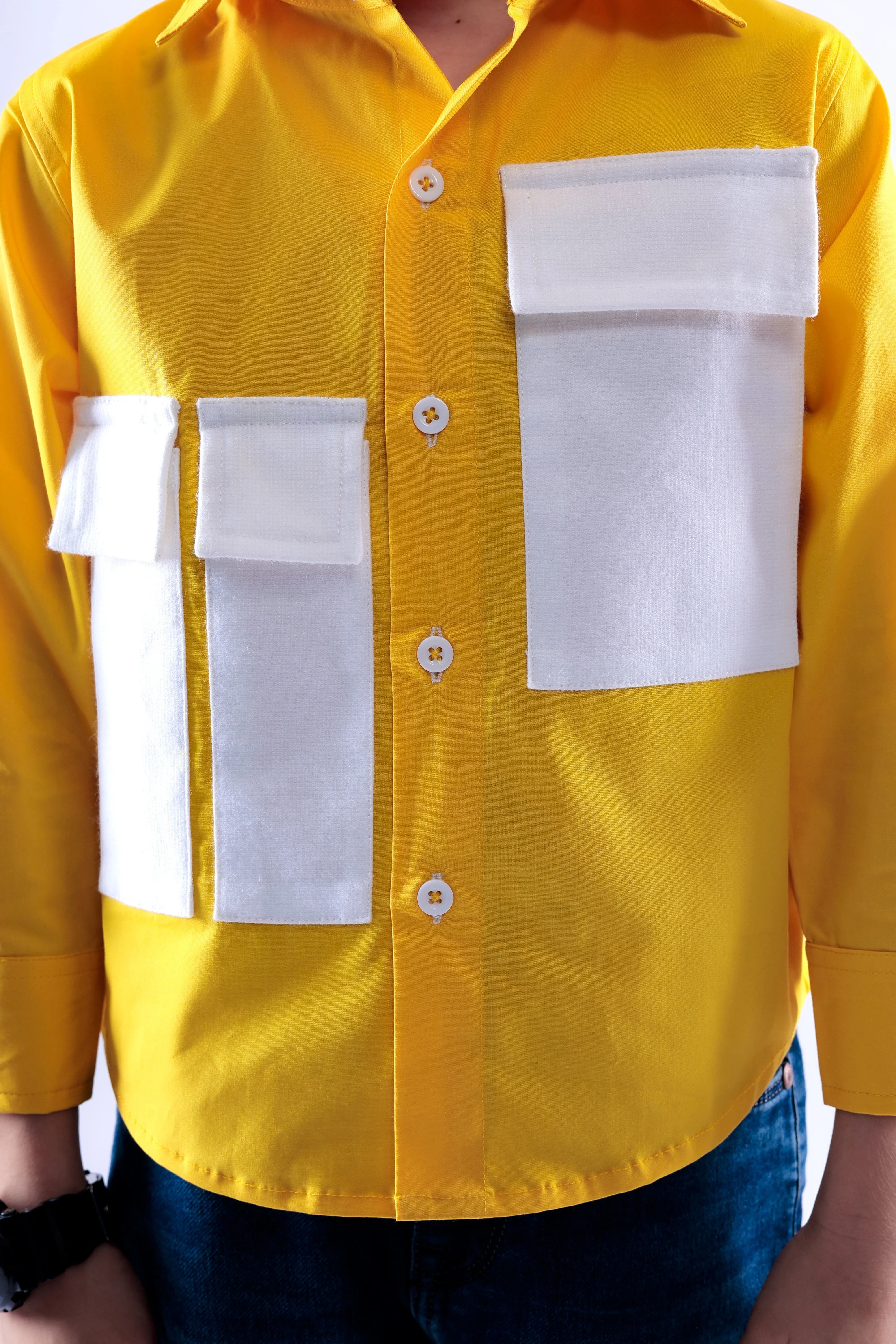 Twinning Set with Yellow Shirt and Toucan Dress