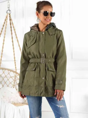 Winter On The Go Hooded Fur Lined Coat