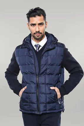 WSS Hooded Navy Blue Coat Jacket  - Singen